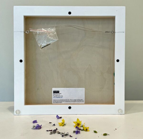 Use for all paintings-this is how all frames look from the back.