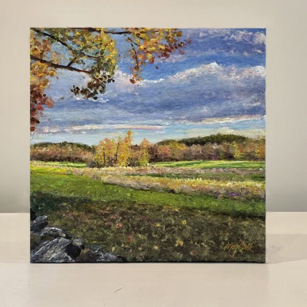 SOLD. Afternoon Glow, 12 x 12 x 2 inches, gallery wrapped, unframed.